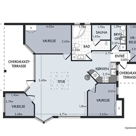 Cozy And Well-furnished Vacation With And Sauna Close To Ebeltoft